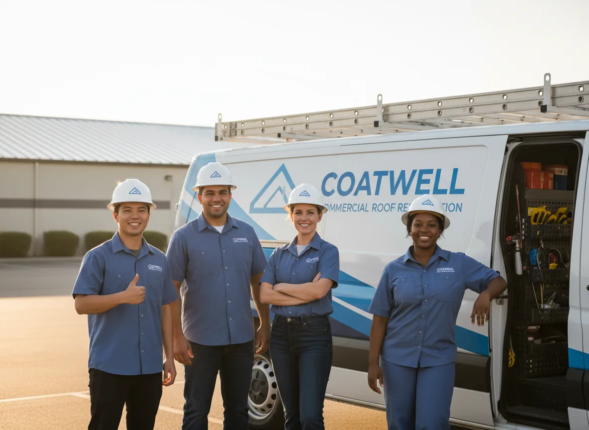 Commercial roof coating company in Hampton, NJ
